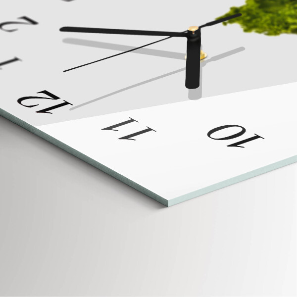 Reloj de vidrio Verduras