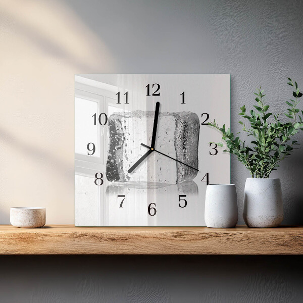 Reloj de vidrio Hielo