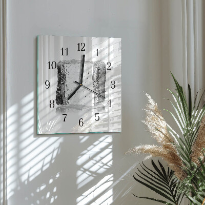 Reloj de vidrio Hielo