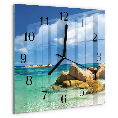 Reloj de vidrio Mar