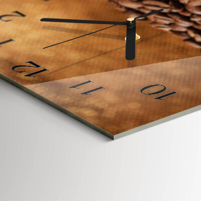 Reloj de vidrio Granos de café