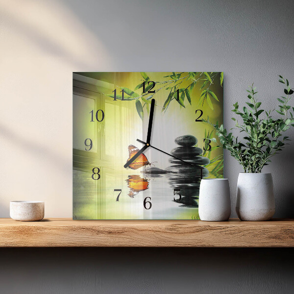 Reloj de vidrio Naturaleza