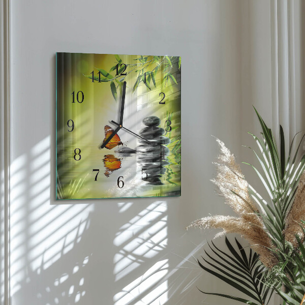 Reloj de vidrio Naturaleza