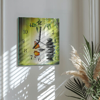 Reloj de vidrio Naturaleza