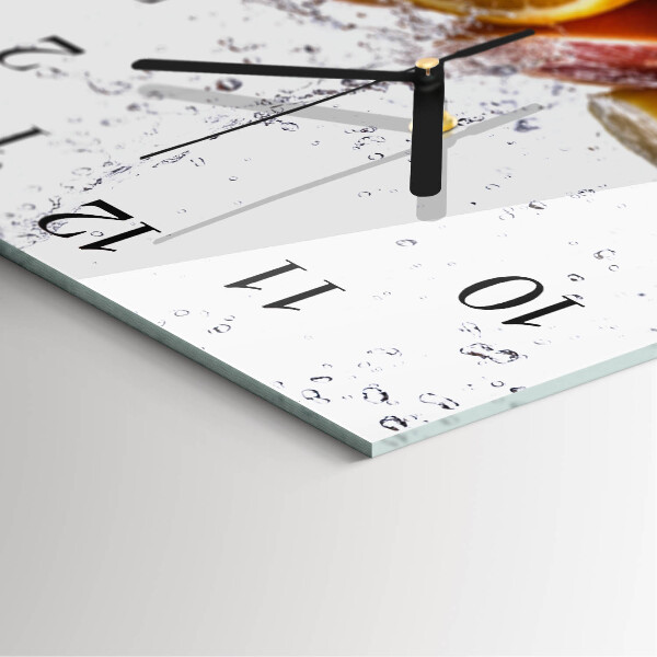 Reloj de vidrio Naranjas