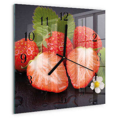 Reloj de vidrio fresas