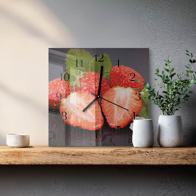 Reloj de vidrio fresas