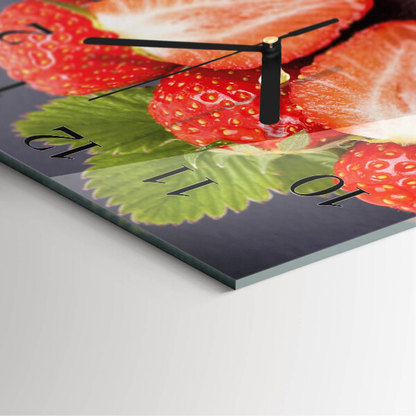Reloj de vidrio fresas