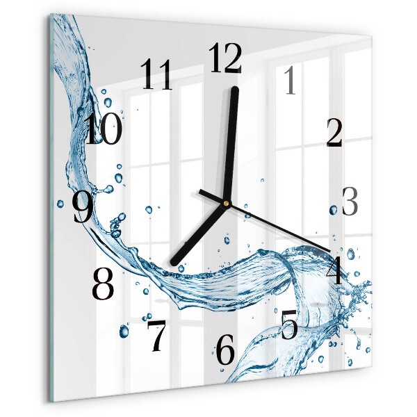 Reloj de vidrio Agua