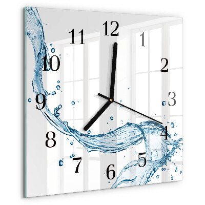 Reloj de vidrio Agua