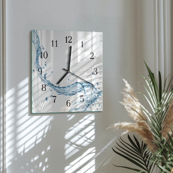 Reloj de vidrio Agua