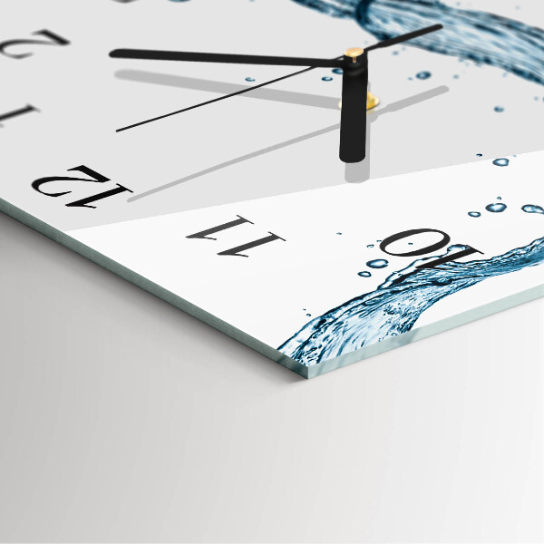 Reloj de vidrio Agua