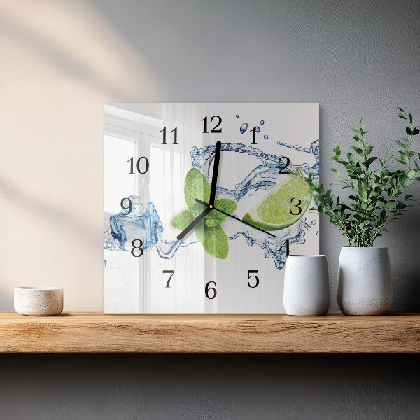 Reloj de vidrio Menta