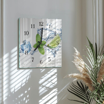 Reloj de vidrio Menta