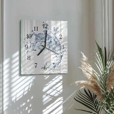 Reloj de vidrio Agua