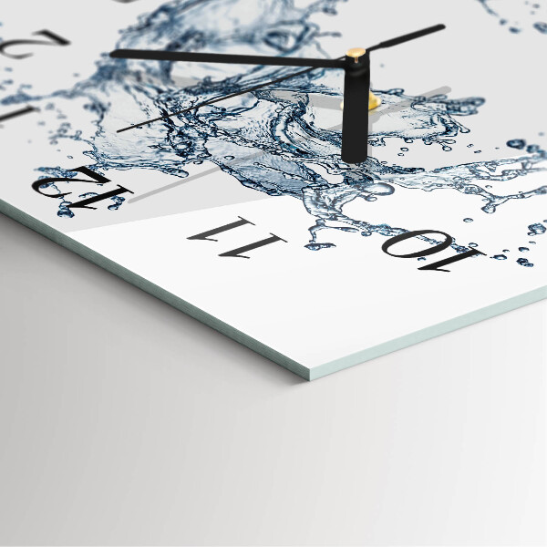 Reloj de vidrio Agua