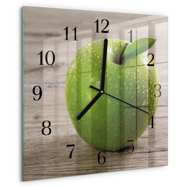 Reloj de vidrio Manzanas