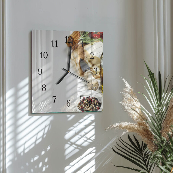 Reloj de vidrio Pastas