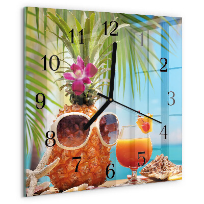 Reloj de vidrio Vacaciones