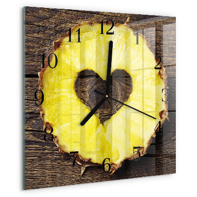 Reloj de vidrio Piña