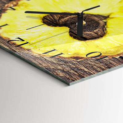 Reloj de vidrio Piña