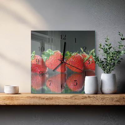Reloj de vidrio fresas