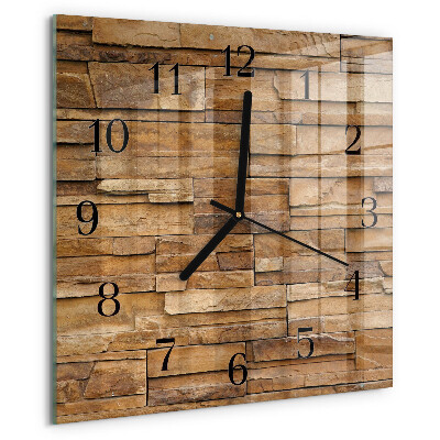 Reloj de vidrio Escoria de huella