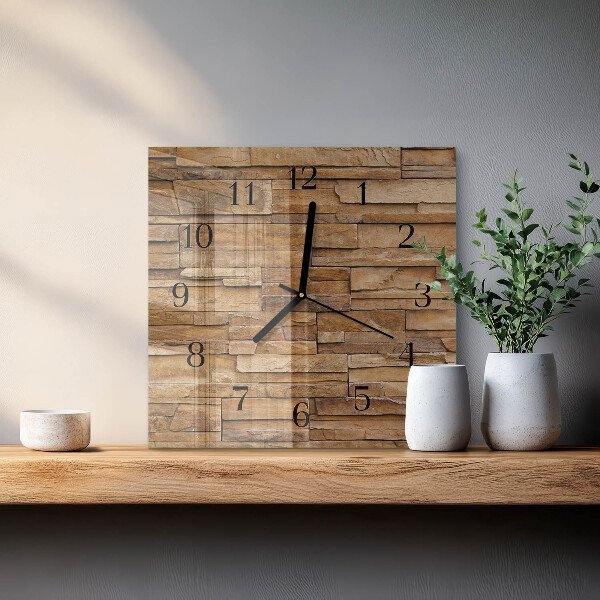 Reloj de vidrio Escoria de huella