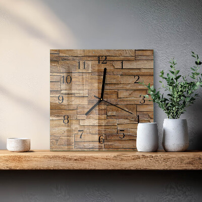 Reloj de vidrio Escoria de huella