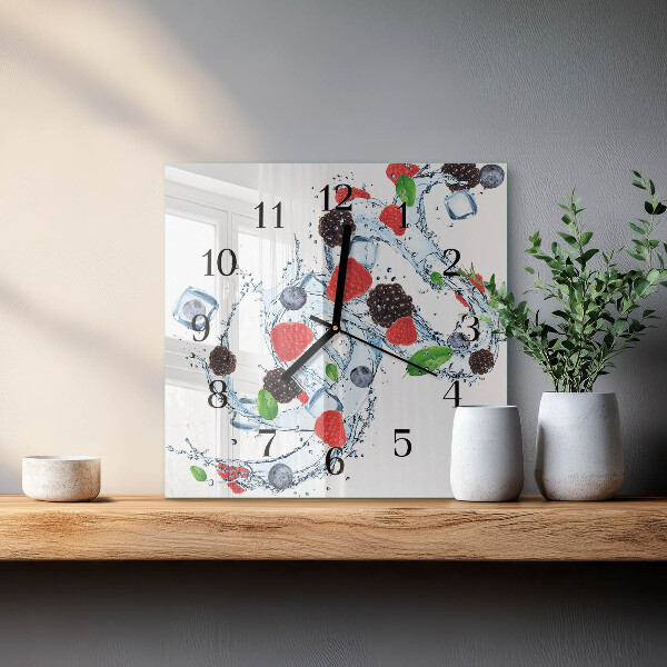 Reloj de vidrio Helado de frutas