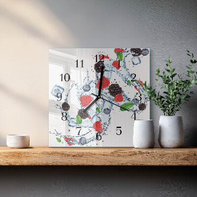 Reloj de vidrio Helado de frutas