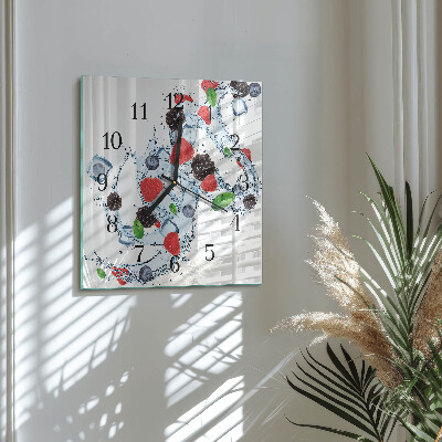 Reloj de vidrio Helado de frutas