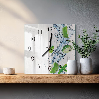 Reloj de vidrio Menta