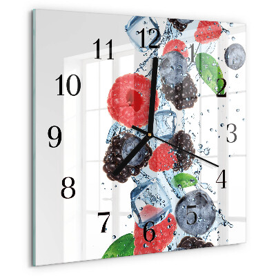Reloj de vidrio Helado de frutas
