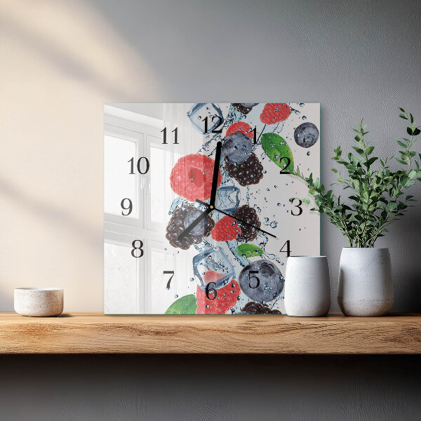Reloj de vidrio Helado de frutas