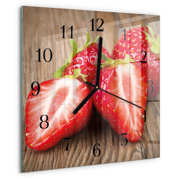 Reloj de vidrio fresas