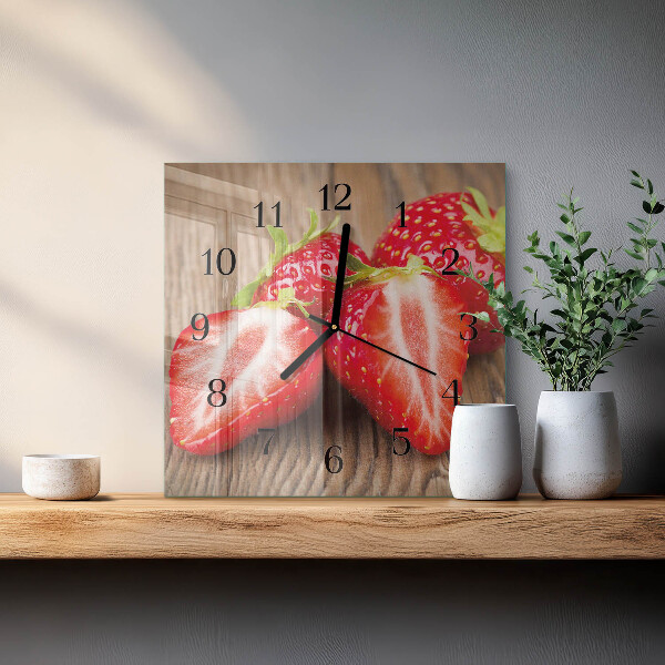 Reloj de vidrio fresas