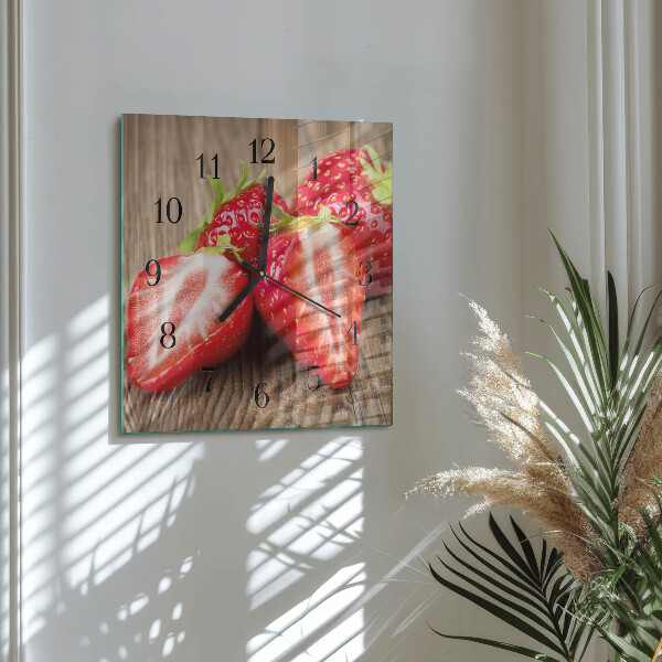Reloj de vidrio fresas