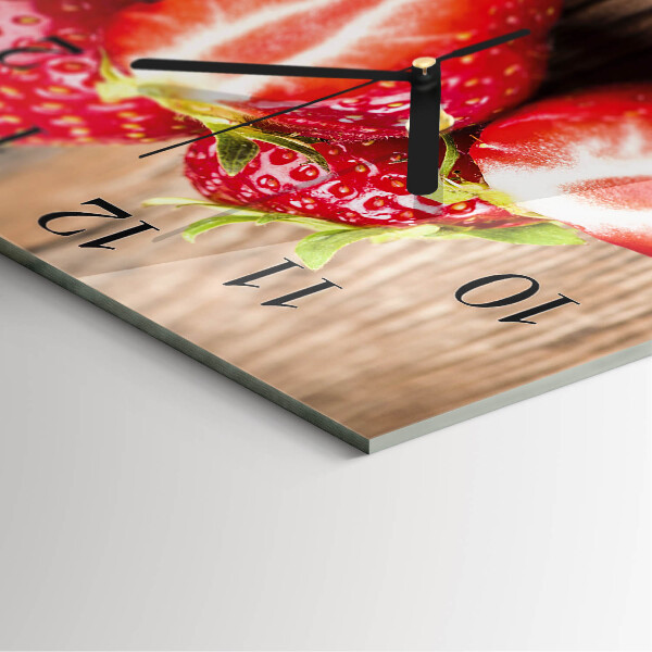 Reloj de vidrio fresas