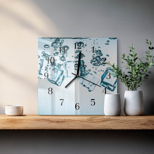 Reloj de vidrio Hielo