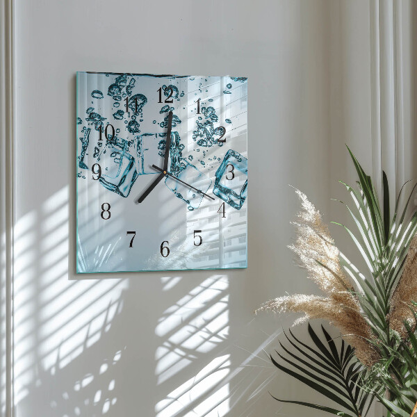 Reloj de vidrio Hielo