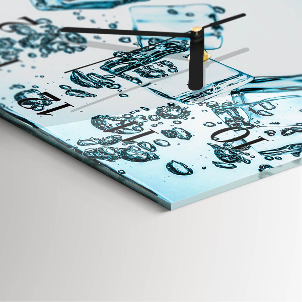 Reloj de vidrio Hielo