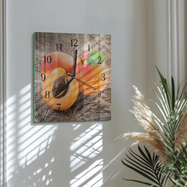 Reloj de vidrio Albaricoques