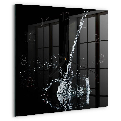 Reloj de vidrio Agua