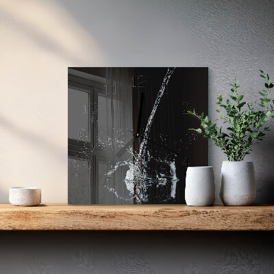 Reloj de vidrio Agua