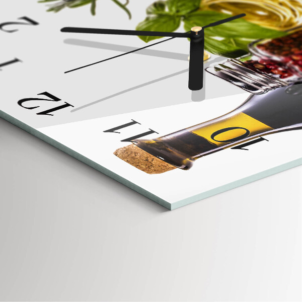 Reloj de vidrio Pastas