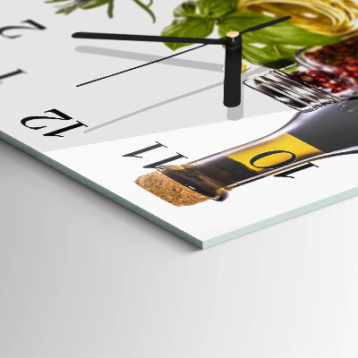Reloj de vidrio Pastas