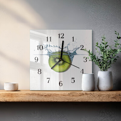 Reloj de vidrio Kiwi