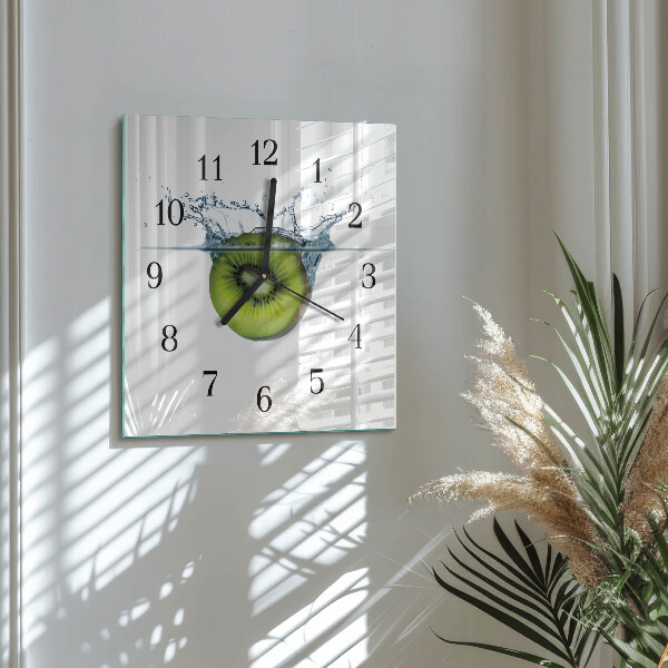 Reloj de vidrio Kiwi