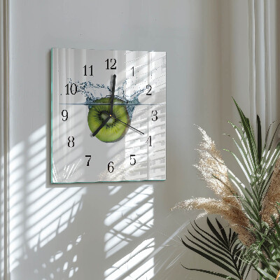 Reloj de vidrio Kiwi